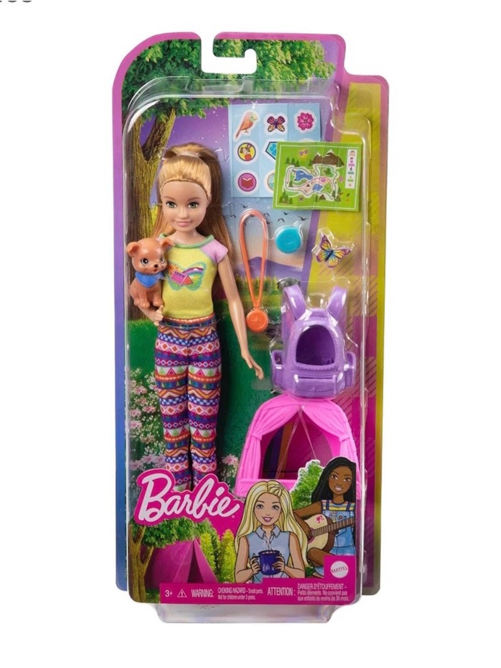 Barbie It Takes Two Stacie
Camping Doll Playset